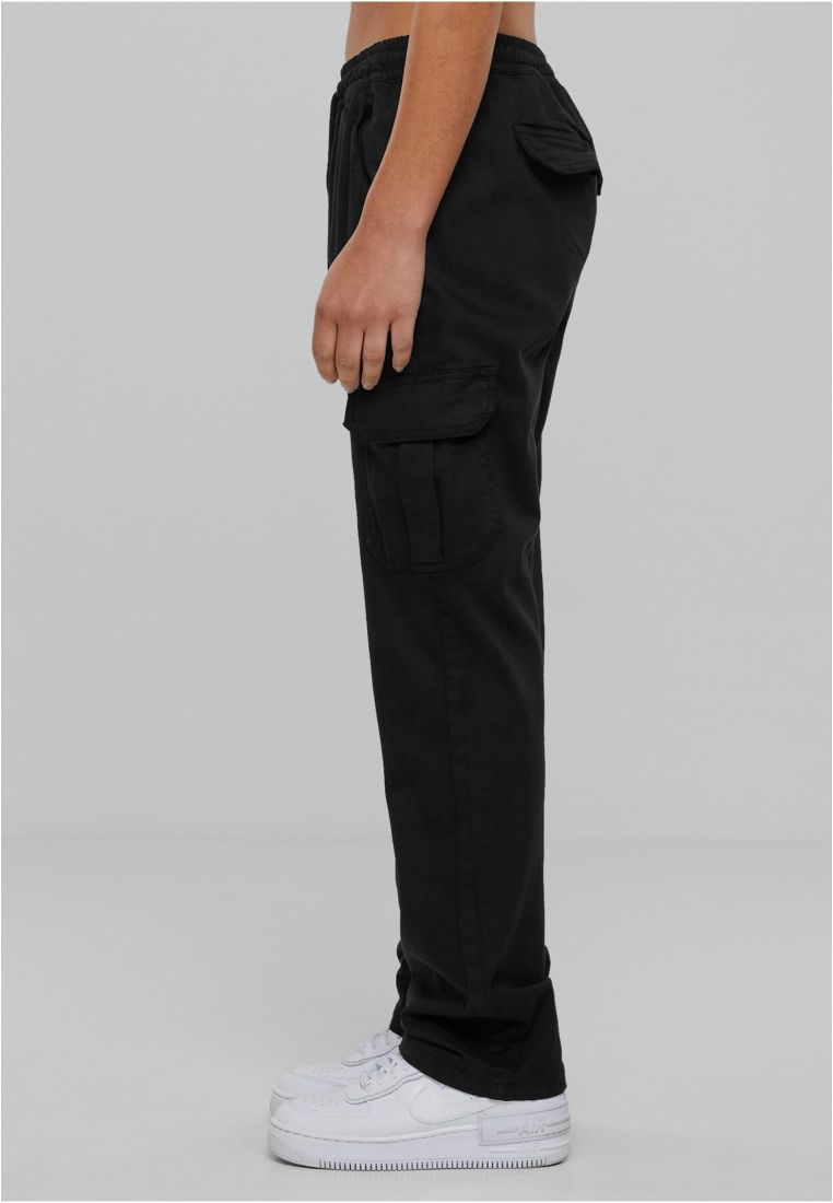 Ladies High Waist Twill Cargo Pants - - TTUTB6158 - 35