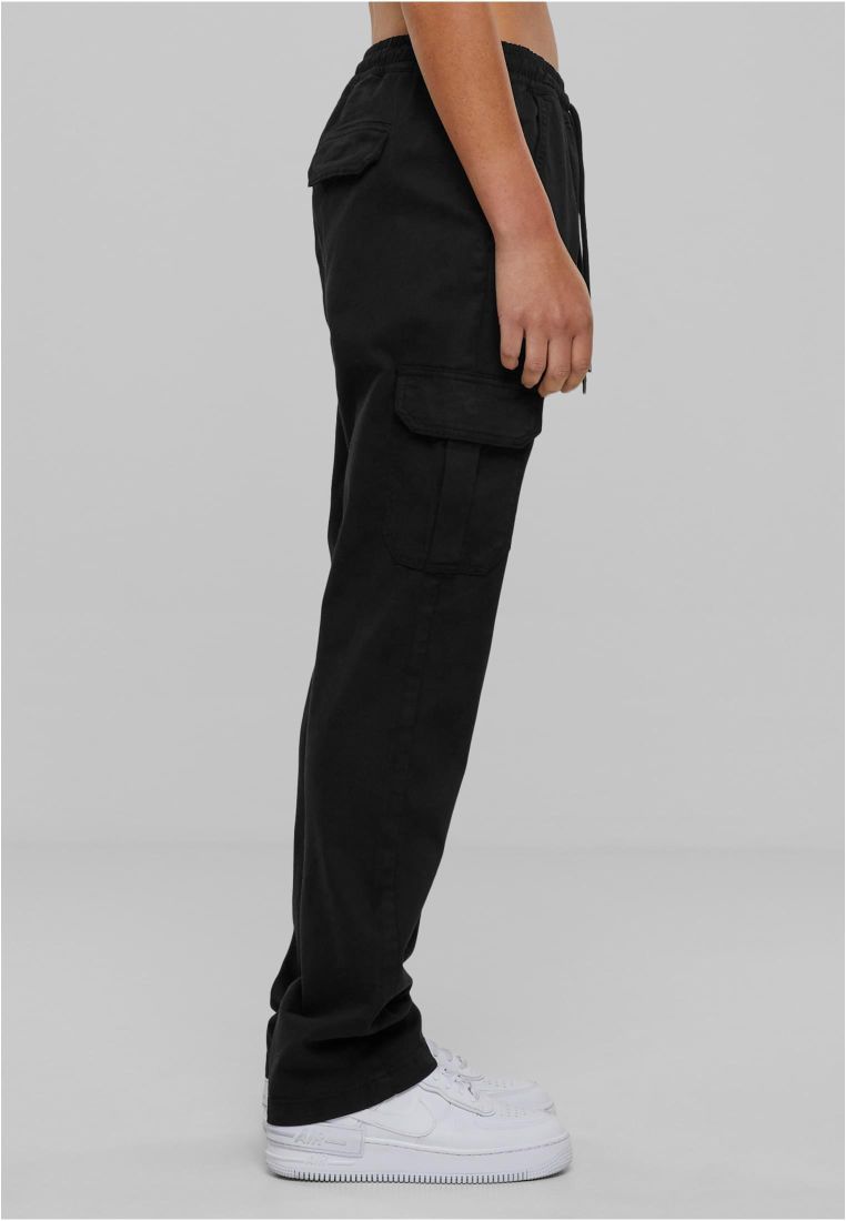 Ladies High Waist Twill Cargo Pants - - TTUTB6158 - 37