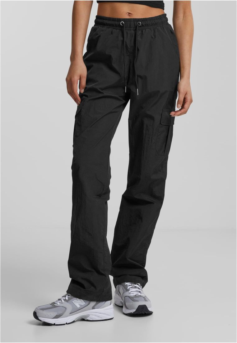 mame★Cotton Nylon Tucked Cargo Trousers JULIUS Cotton Nylon Twill Multi Pocket Wide Cargo Pants（ASH
