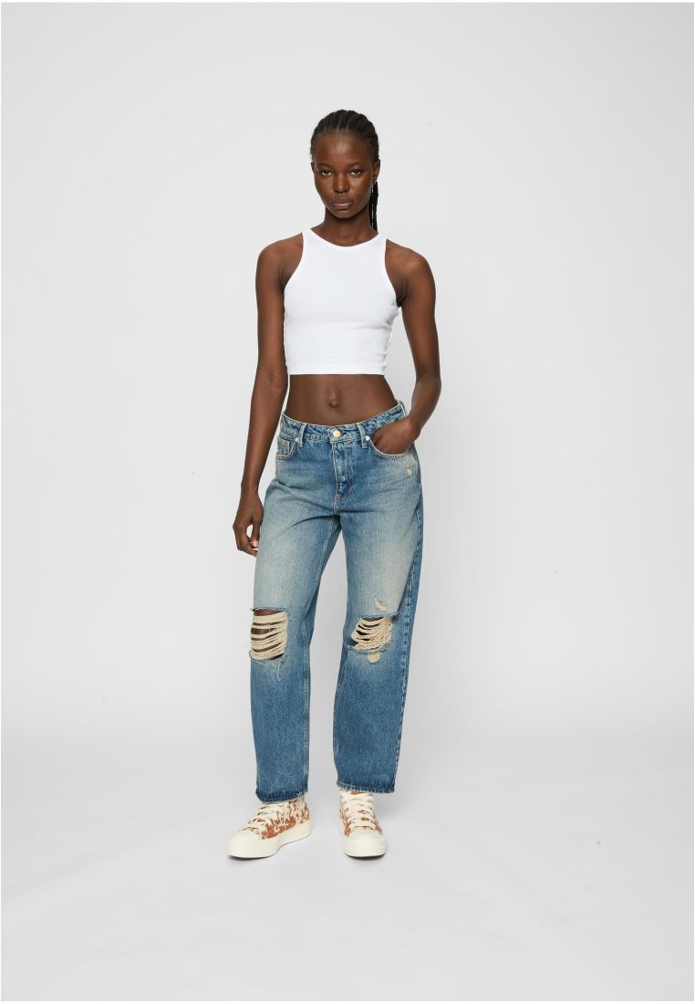 Ladies Organic Cropped Rib Top 2-Pack -  - TTUTB6185A - 306