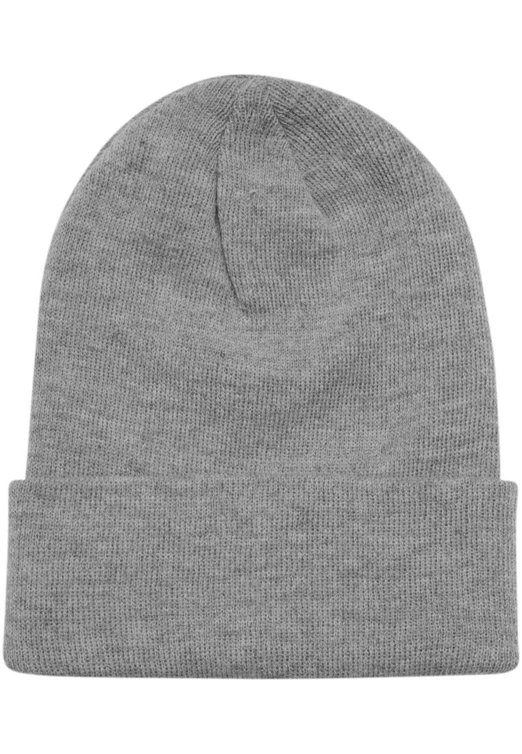 Synthetic Leatherpatch Long Beanie - Beanies - TTUTB626 - 99