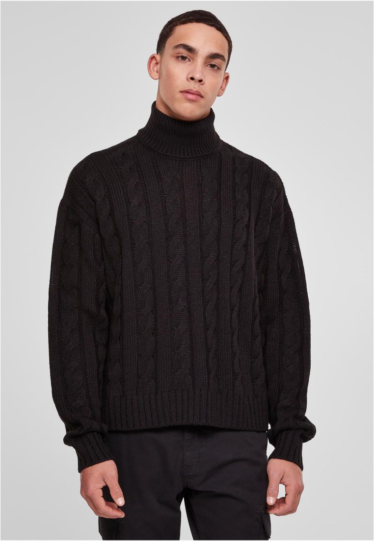 Boxy Roll Neck Sweater -  - TTUTB6339 - 31
