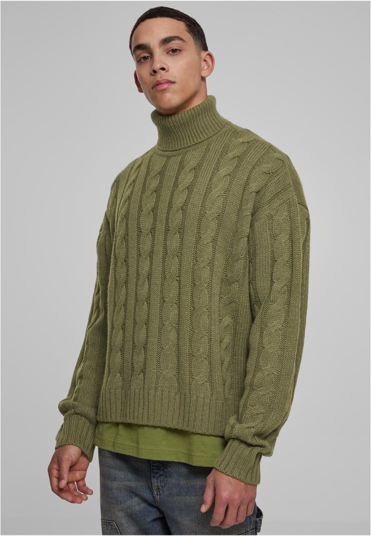 Boxy Roll Neck Sweater -  - TTUTB6339 - 271