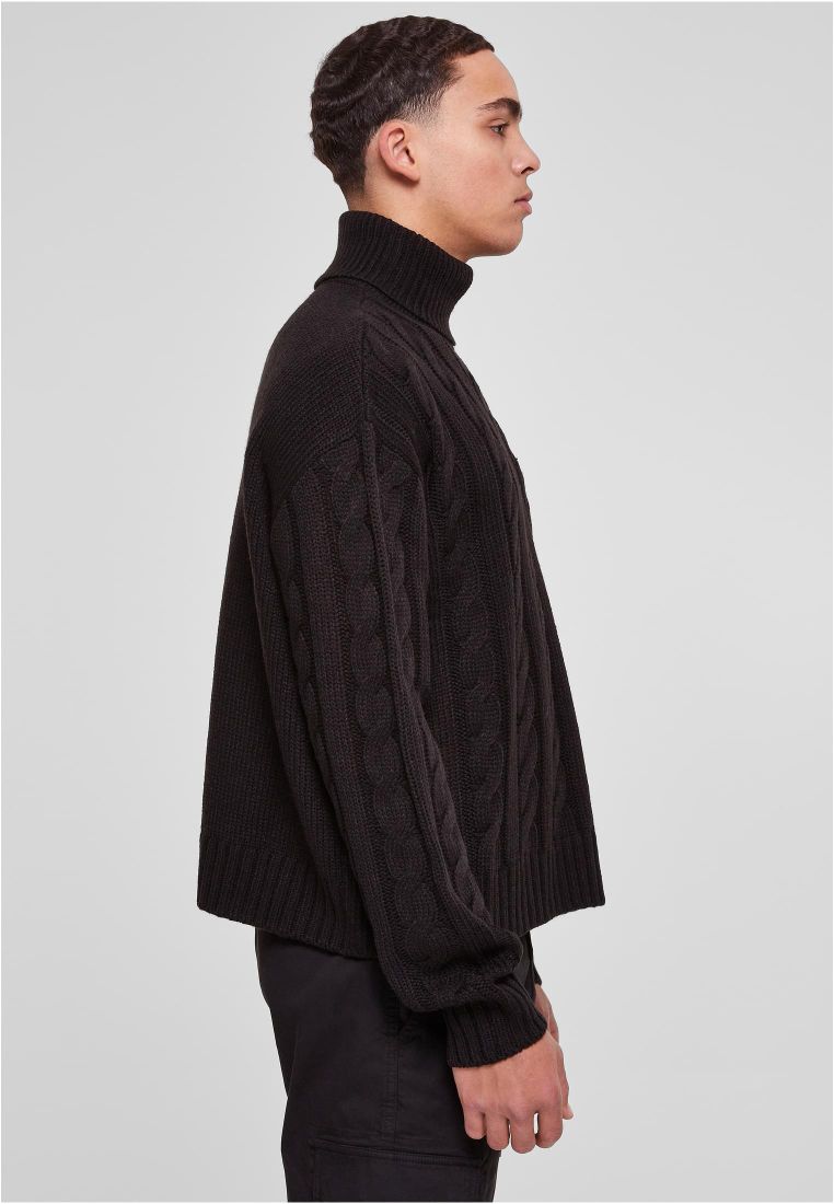 Boxy Roll Neck Sweater -  - TTUTB6339 - 37