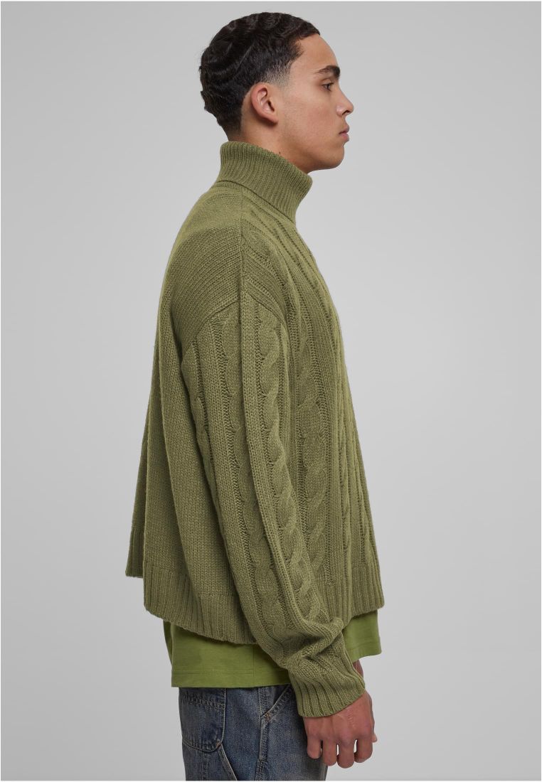 Boxy Roll Neck Sweater -  - TTUTB6339 - 277