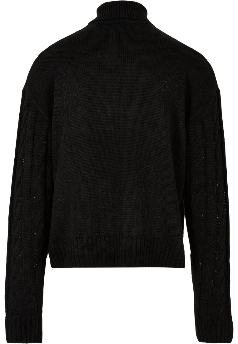 Boxy Roll Neck Sweater -  - TTUTB6339 - 4