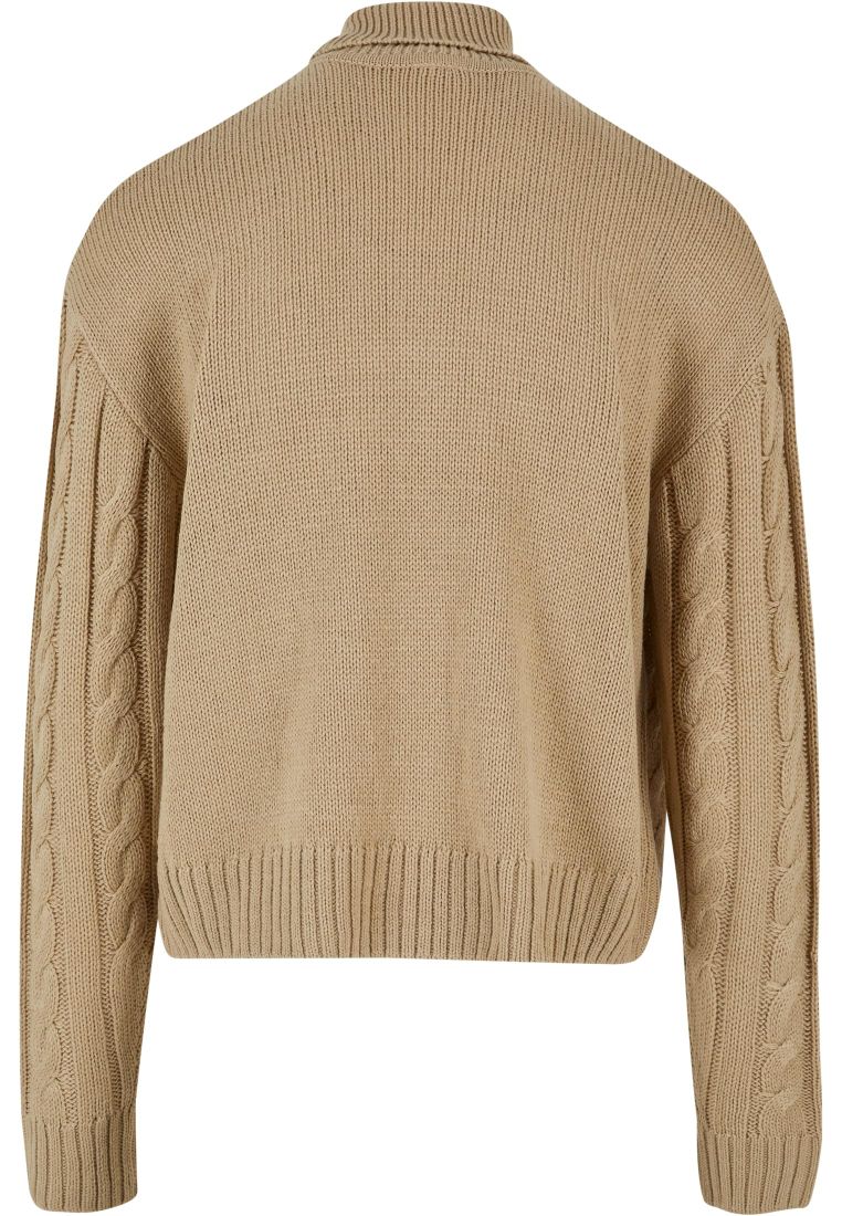 Boxy Roll Neck Sweater -  - TTUTB6339 - 520