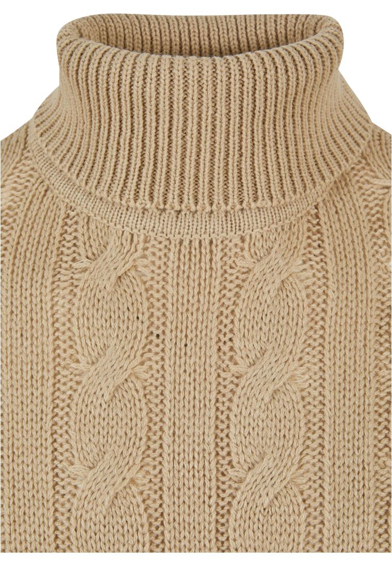 Boxy Roll Neck Sweater -  - TTUTB6339 - 521