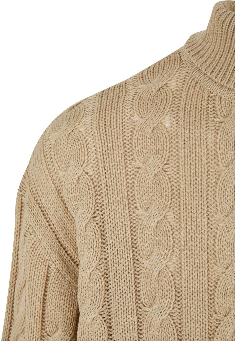 Boxy Roll Neck Sweater -  - TTUTB6339 - 522