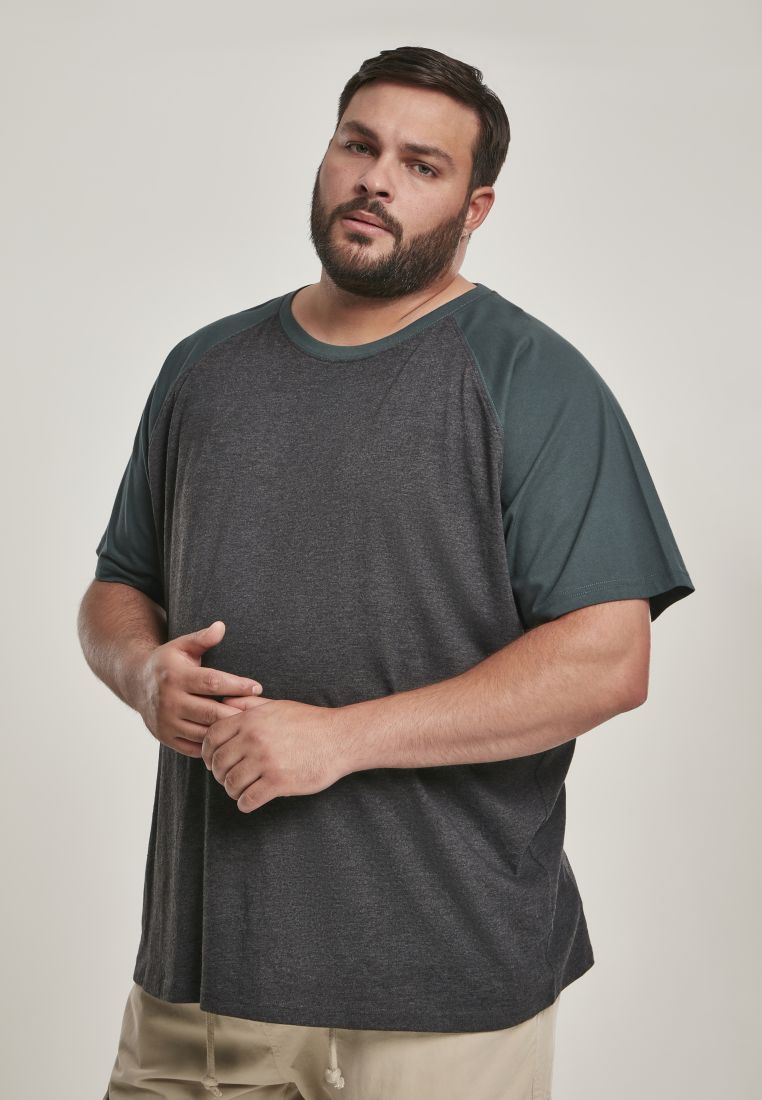 Raglan Contrast Tee - Miesten T-paidat - TTUTB639 - 2974