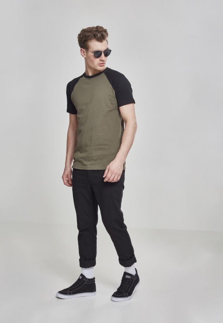 Raglan Contrast Tee - Miesten T-paidat - TTUTB639 - 1179