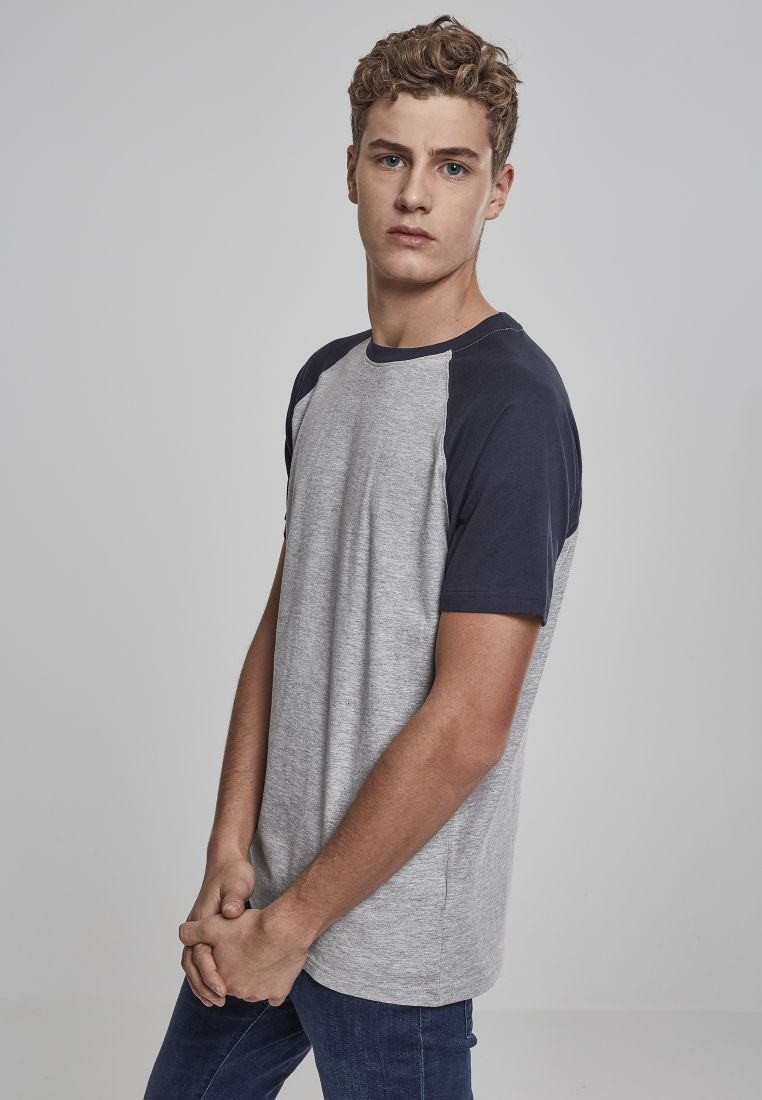 Raglan Contrast Tee - Miesten T-paidat - TTUTB639 - 2585