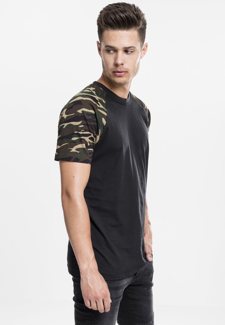 Raglan Contrast Tee - Miesten T-paidat - TTUTB639 - 877