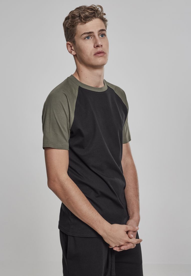 Raglan Contrast Tee - Miesten T-paidat - TTUTB639 - 1805