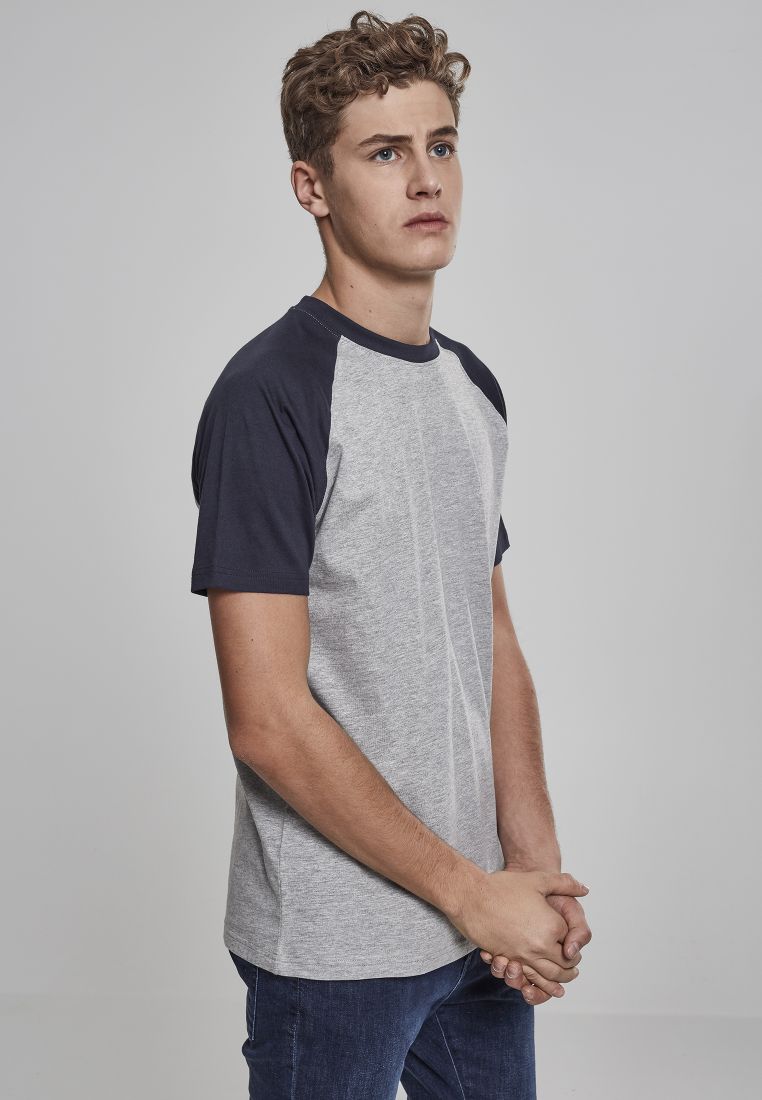 Raglan Contrast Tee - Miesten T-paidat - TTUTB639 - 2587