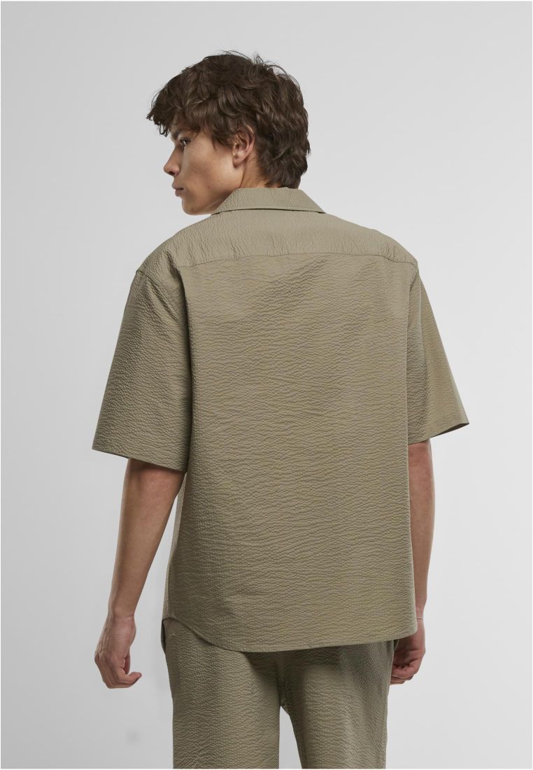 Relaxed Seersucker Short Sleeve Shirt - Other items - TTUTB6409 - 755