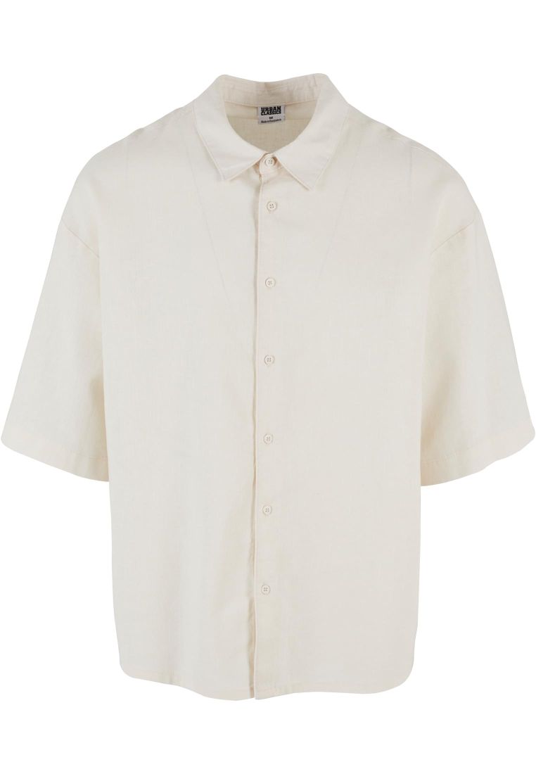 Boxy Cotton Linen Shirt -  - TTUTB6608 - 272