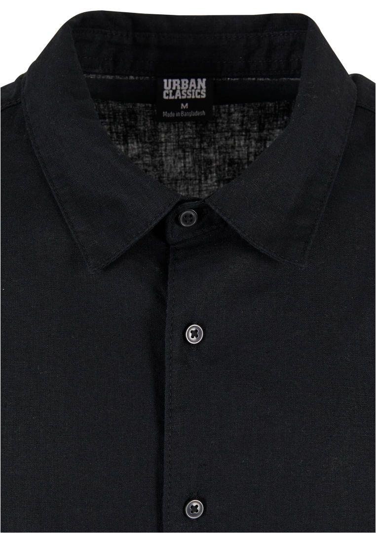 Boxy Cotton Linen Shirt -  - TTUTB6608 - 5
