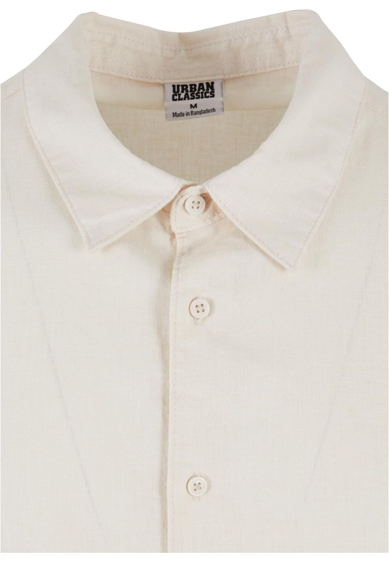 Boxy Cotton Linen Shirt -  - TTUTB6608 - 279