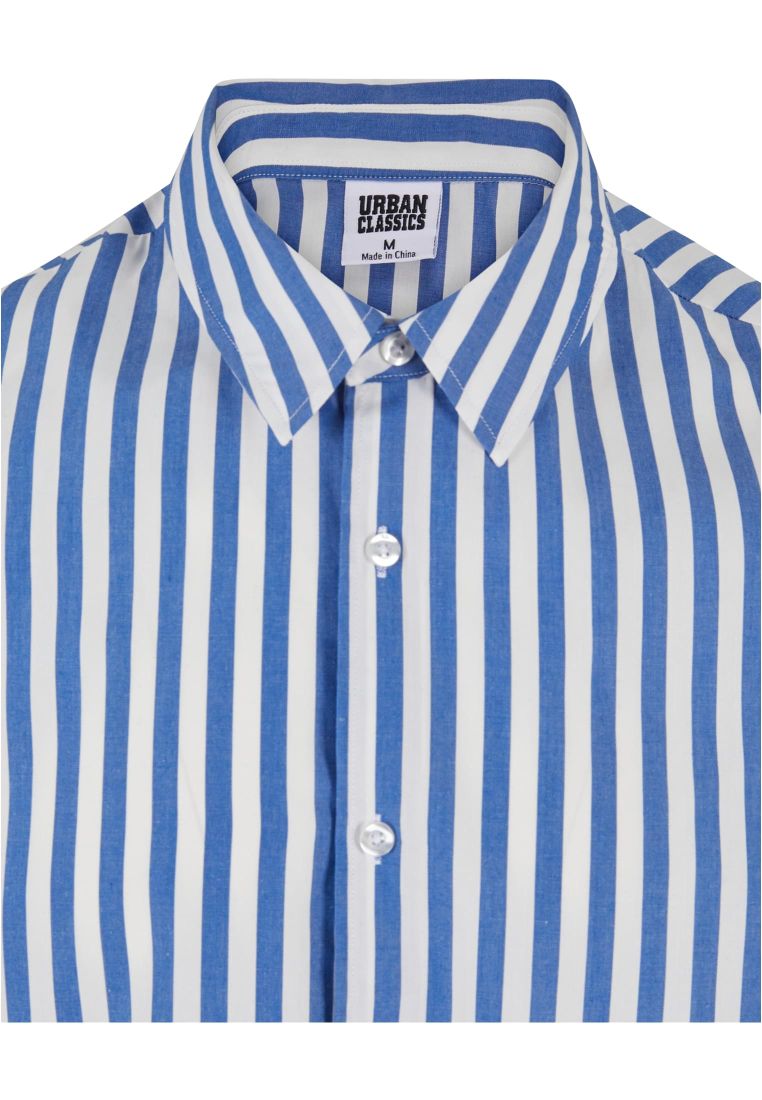 Striped Short Sleeve Summer Shirt -  - TTUTB6658 - 10