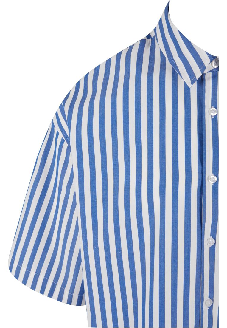 Striped Short Sleeve Summer Shirt -  - TTUTB6658 - 42