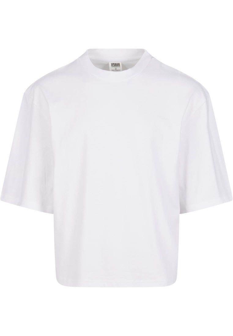 Organic Oversized Cropped Tee - - TTUTB6673 - 279