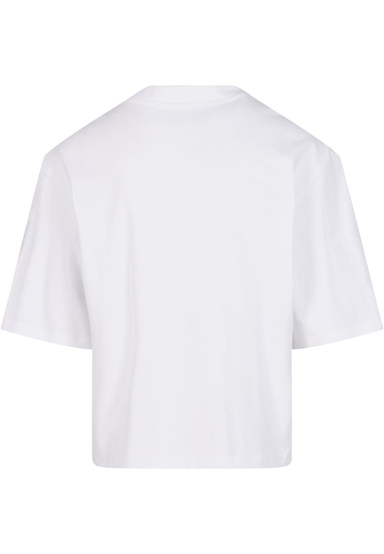 Organic Oversized Cropped Tee - - TTUTB6673 - 280