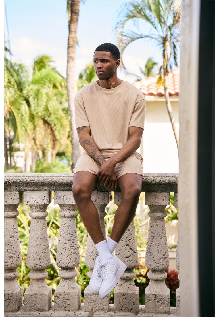 Waffle Sweat Shorts -  - TTUTB6677 - 286