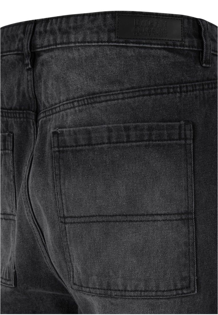 Tapered Heavy Ounce Baggy Cargo Jeans - Mens Jeans - TTUTB6747 - 45