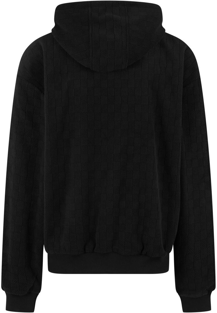 Jacquard Velvet Oversized Hoody -  - TTUTB6770 - 44