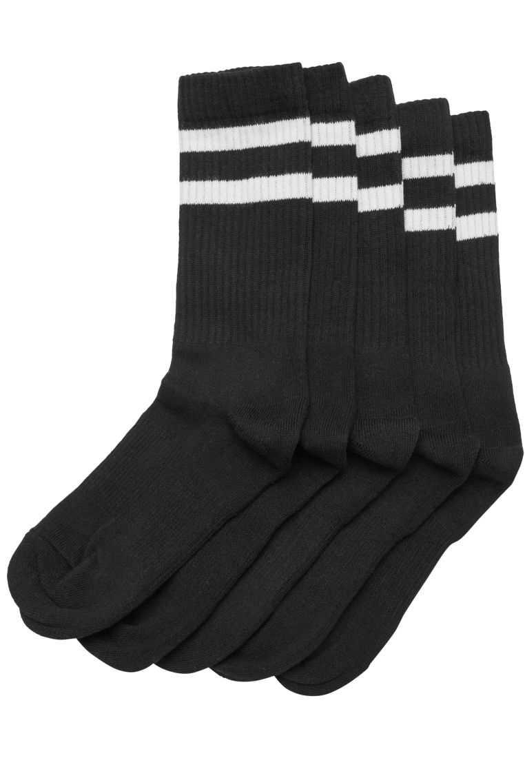 Double Stripe Socks 5-Pack - - TTUTB6801 - 32