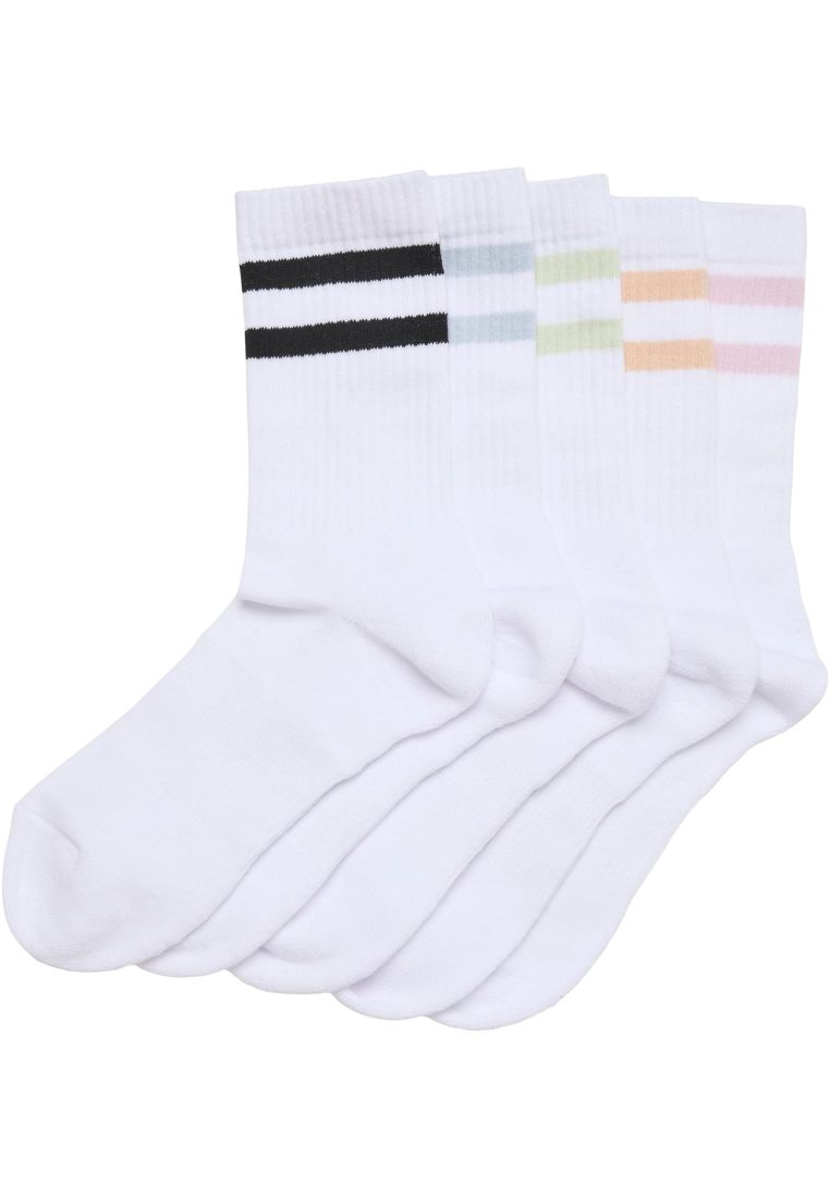 Double Stripe Socks 5-Pack -  - TTUTB6801 - 152