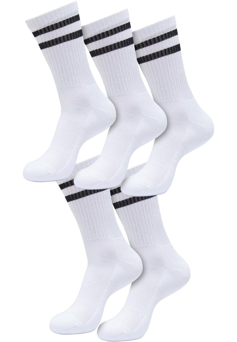 Double Stripe Socks 5-Pack - - TTUTB6801 - 154