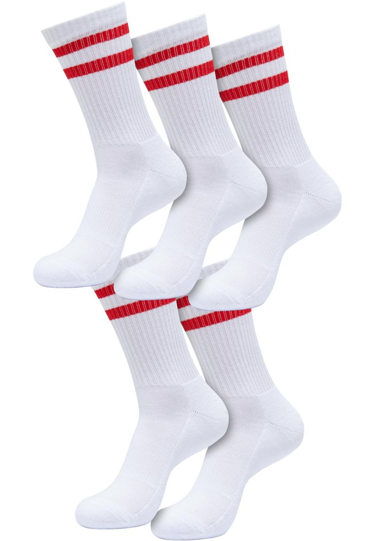 Double Stripe Socks 5-Pack - - TTUTB6801 - 274