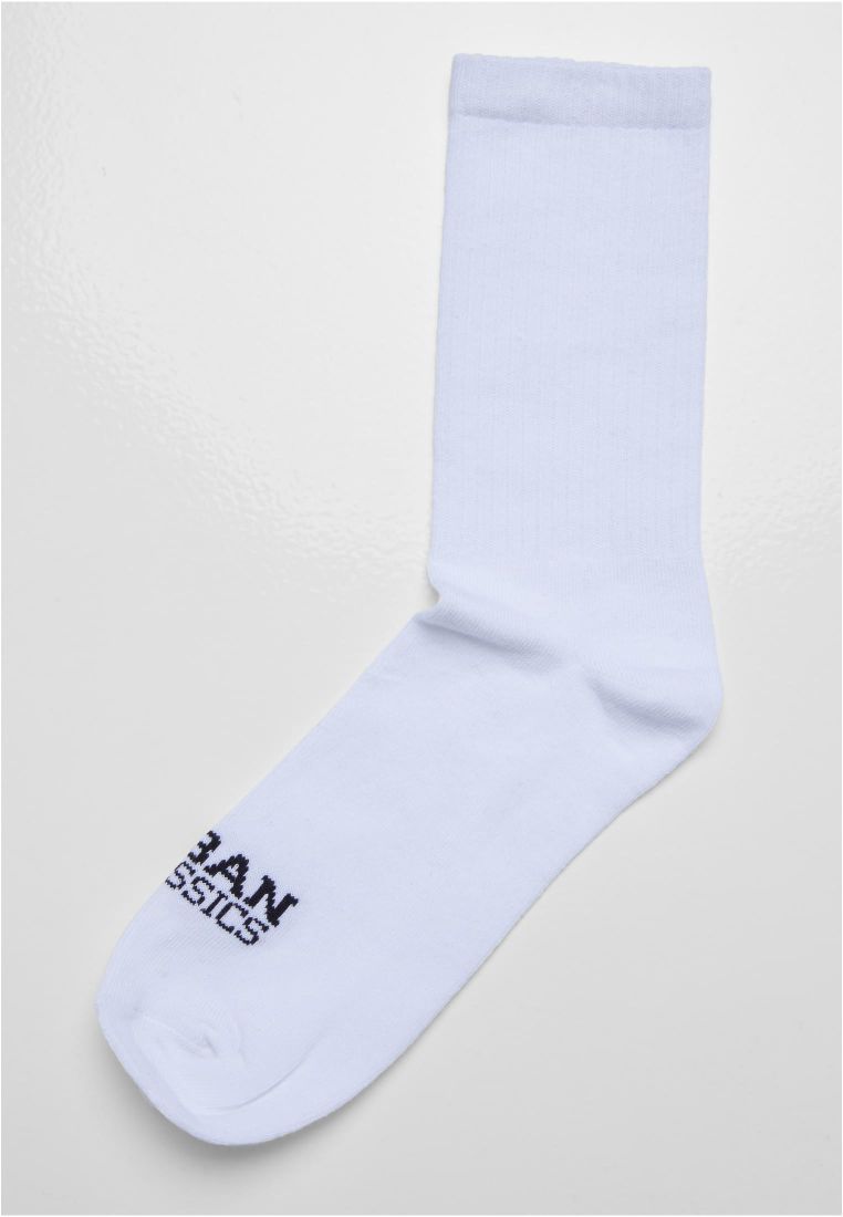 Simple Flat Knit Socks 3-Pack