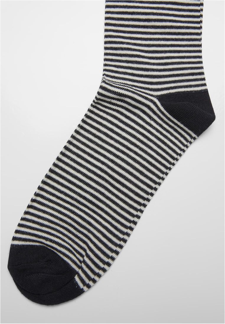 Fine Stripe Socks 5-Pack -  - TTUTB6804 - 5