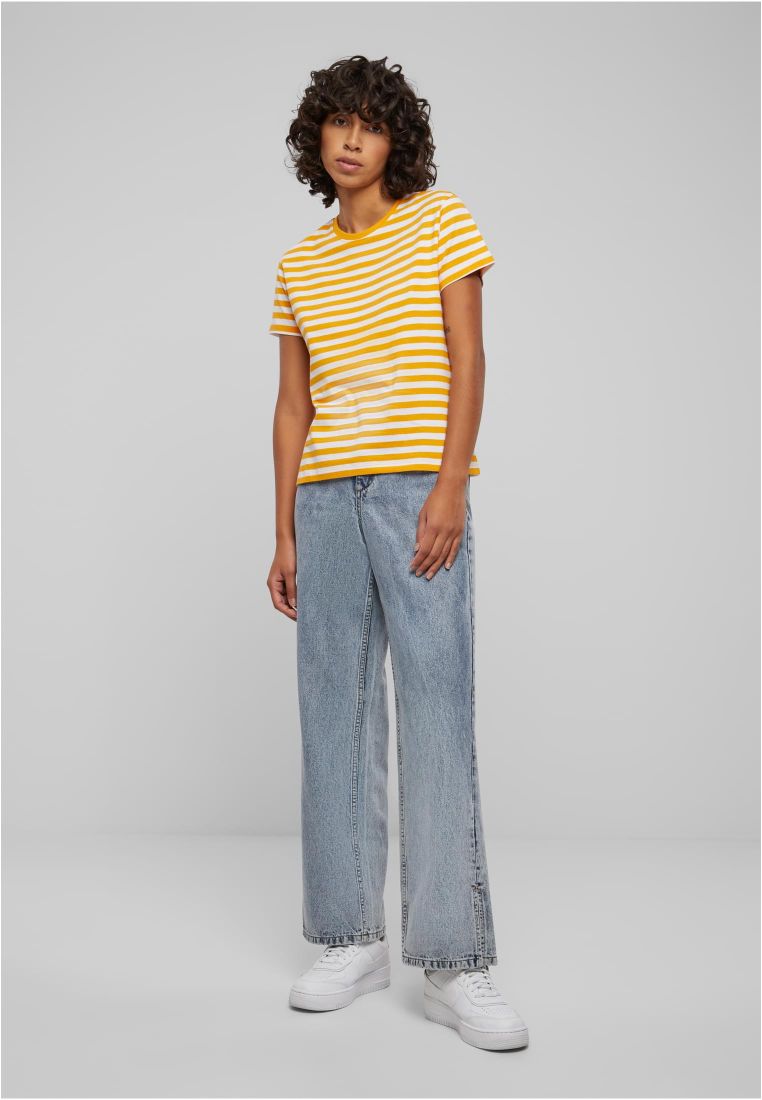 Ladies Regular Striped Tee - - TTUTB6826 - 578