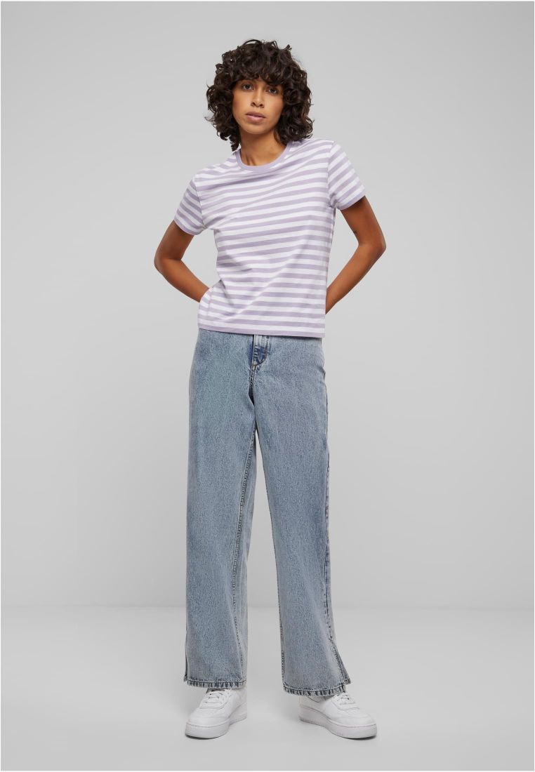 Ladies Regular Striped Tee - - TTUTB6826 - 848