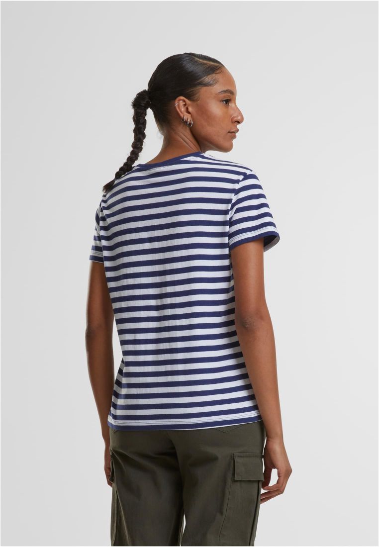 Ladies Regular Striped Tee - - TTUTB6826 - 305