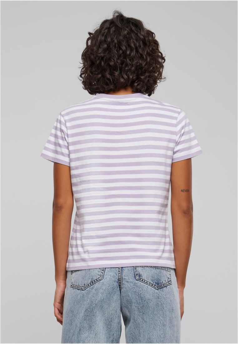 Ladies Regular Striped Tee - - TTUTB6826 - 846
