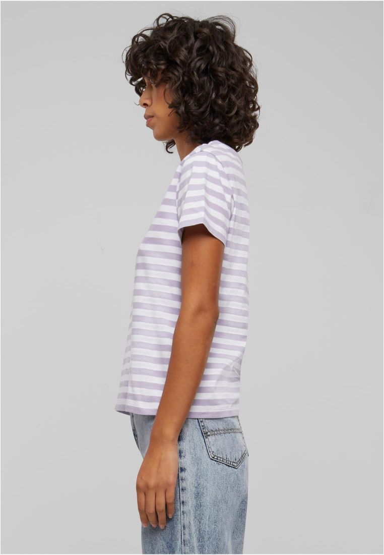 Ladies Regular Striped Tee - - TTUTB6826 - 845