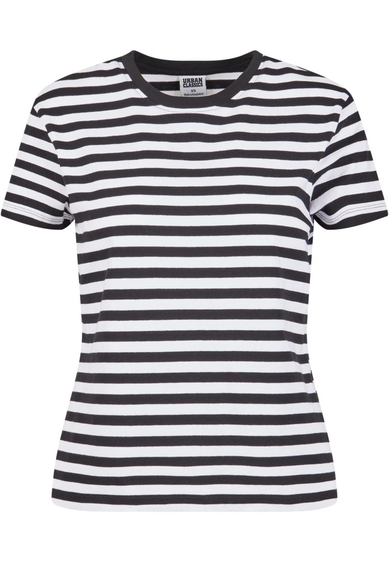 Ladies Regular Striped Tee -  - TTUTB6826 - 2