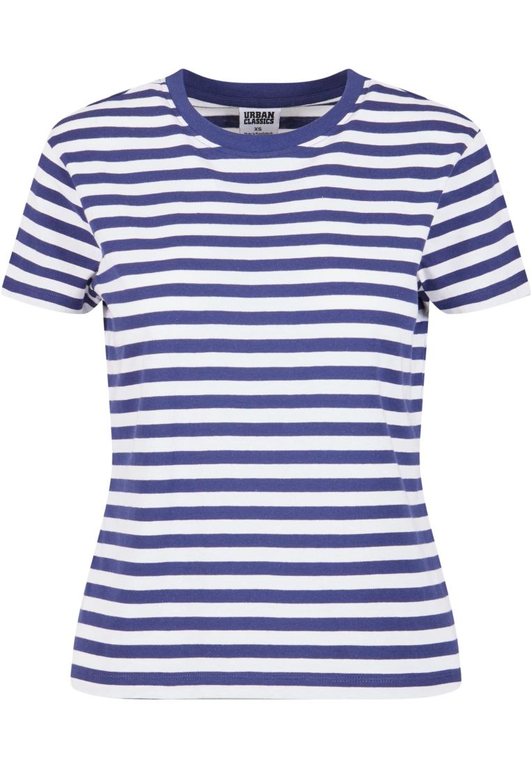 Ladies Regular Striped Tee - - TTUTB6826 - 302