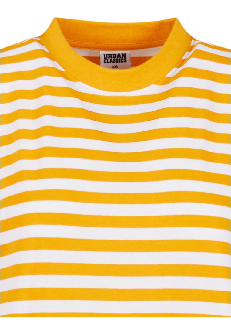 Ladies Oversized Striped Tee Dress - - TTUTB6828 - 546