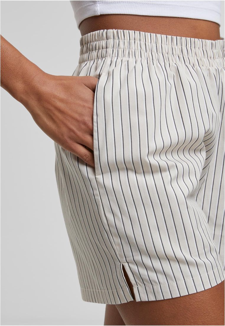 Ladies Striped Shorts - - TTUTB6845 - 579