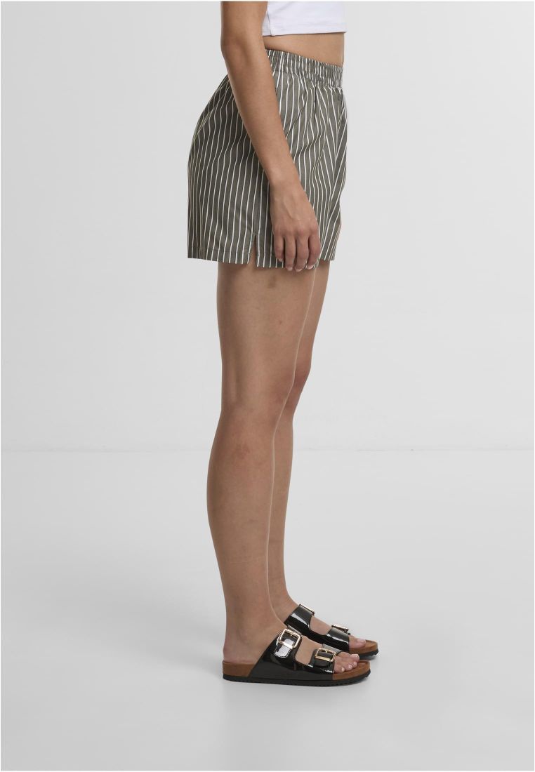 Ladies Striped Shorts - - TTUTB6845 - 37