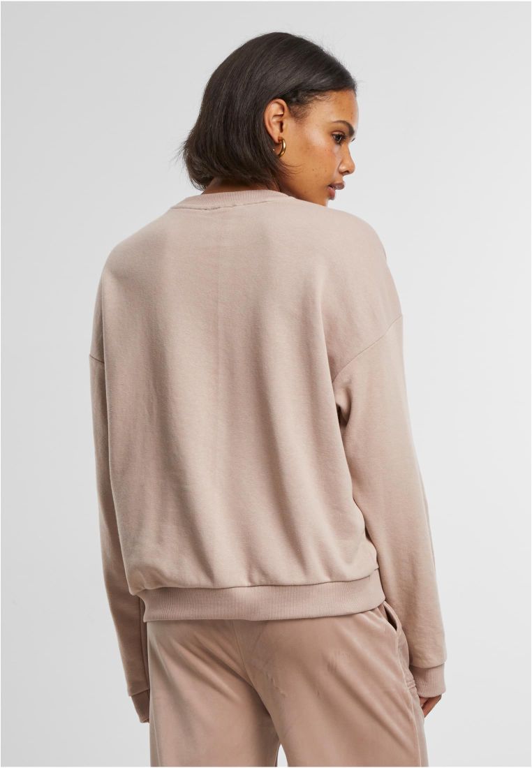 Ladies Oversized Light Terry Crewneck - Ladies T-Shirts and Tops - TTUTB6855 - 576