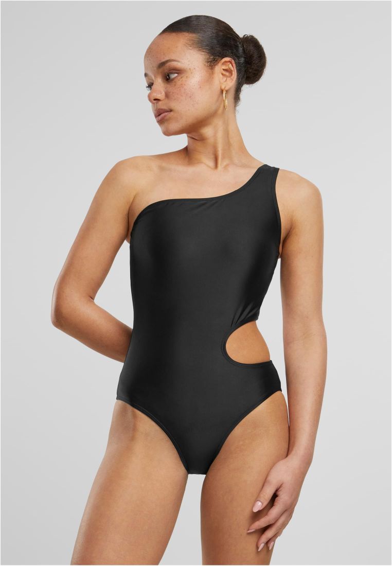 Ladies Asymmetric Cut Out Swimmsuit -  - TTUTB6888 - 31