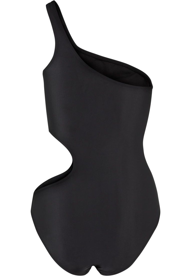 Ladies Asymmetric Cut Out Swimmsuit - - TTUTB6888 - 4