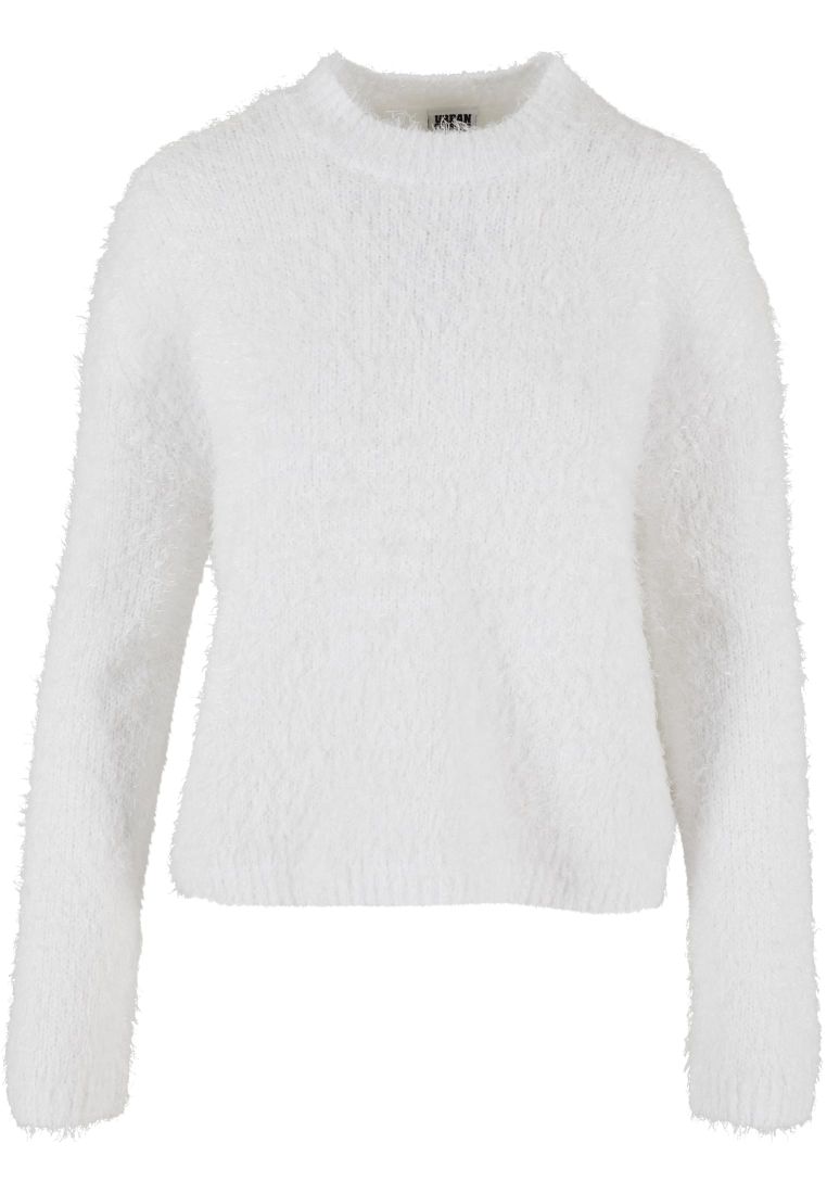 Ladies Feather Mock Neck Sweater - - TTUTB6891 - 6